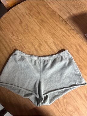 Hollister Heather Gray Athletic Lounge Shorts